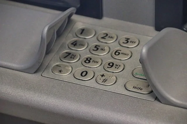 pin code carte bancaire